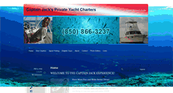 Desktop Screenshot of captainjacksprivateyachtcharters.com
